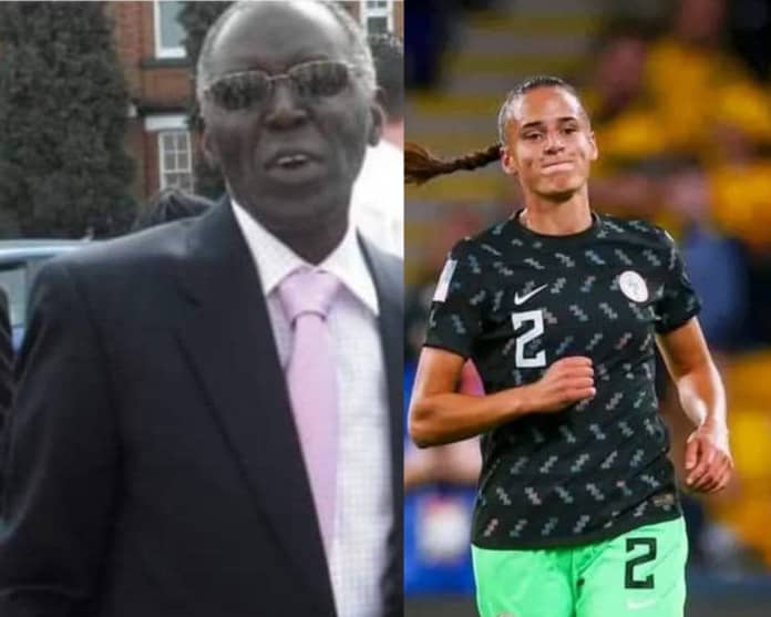 Super Falcons Defender Loses Grand Father