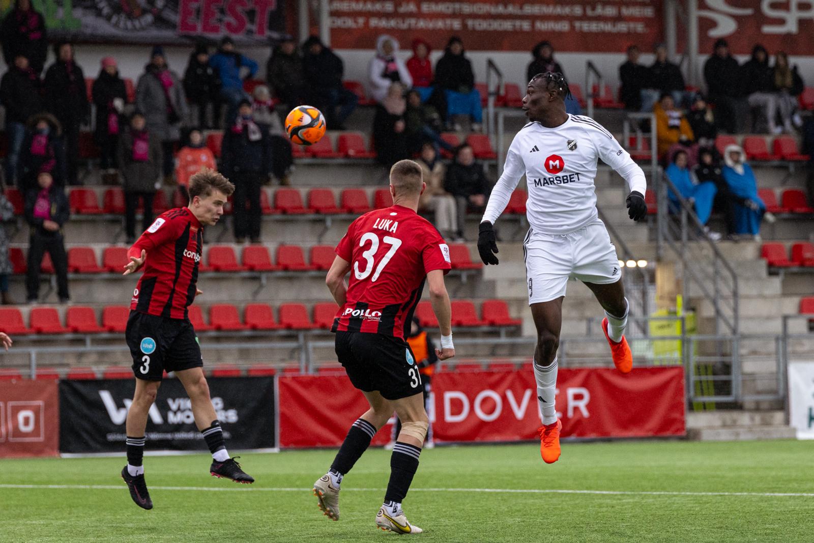 Bang! Bang! Nigeria U23 Striker Scores Sixth League Goal in Estonian Topflight