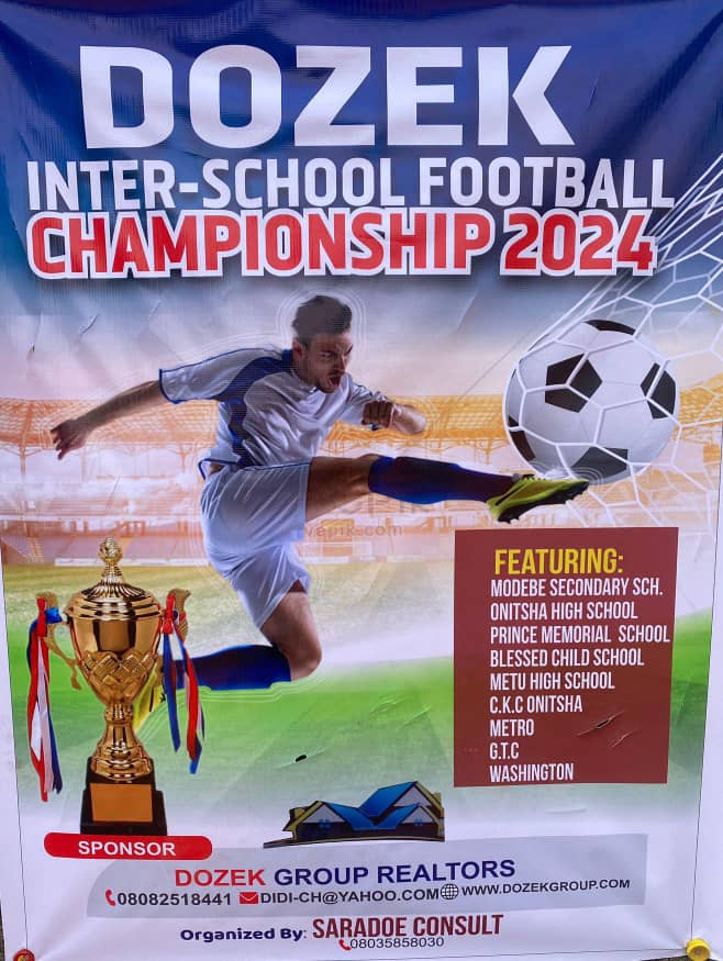 2024 Edition of Dozek Inter School Football Championship Kicks Off As 8 Schools Jostle for Honours