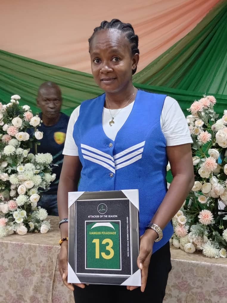 Ijamilusi Wins NWFL 2023/2024 Attacker of the Season Award