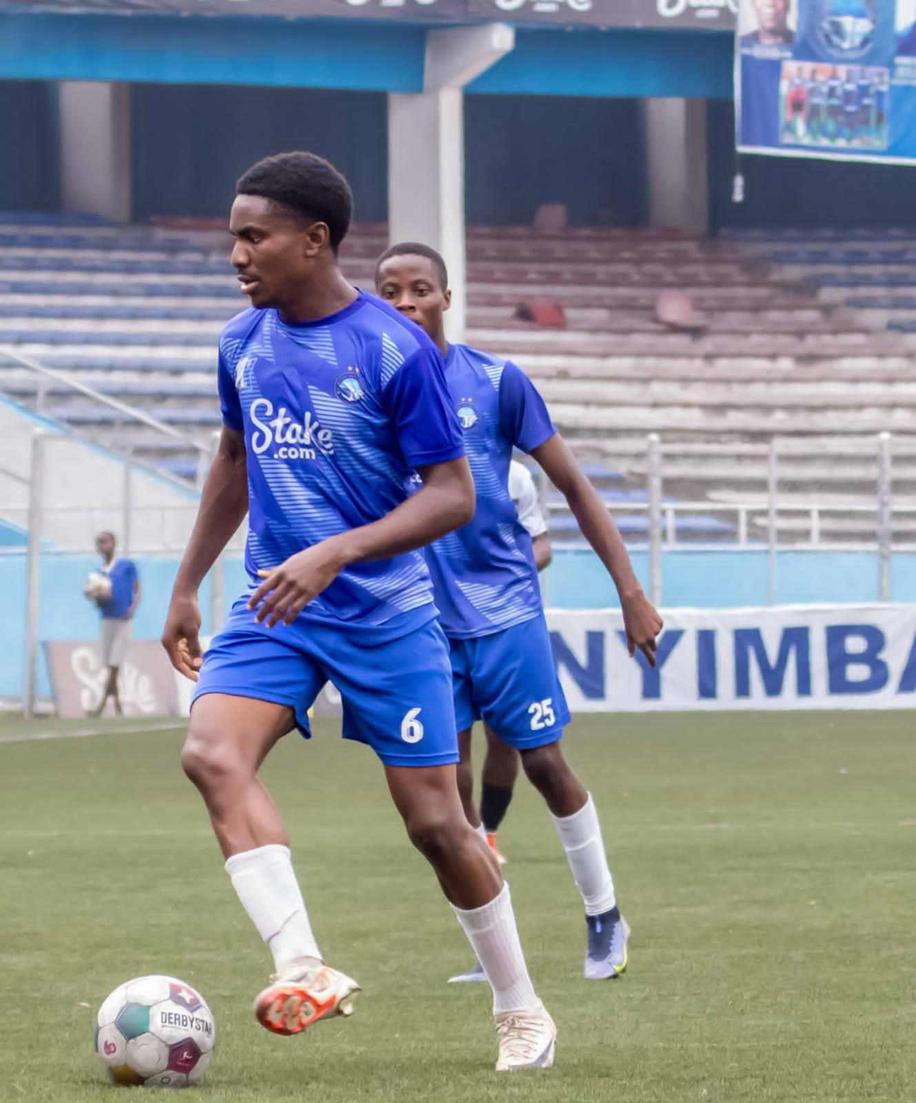 Neville Kalu Nnamdi the Enyimba FC Wonder Kid who is Ready To Take His Chances When Called Upon.