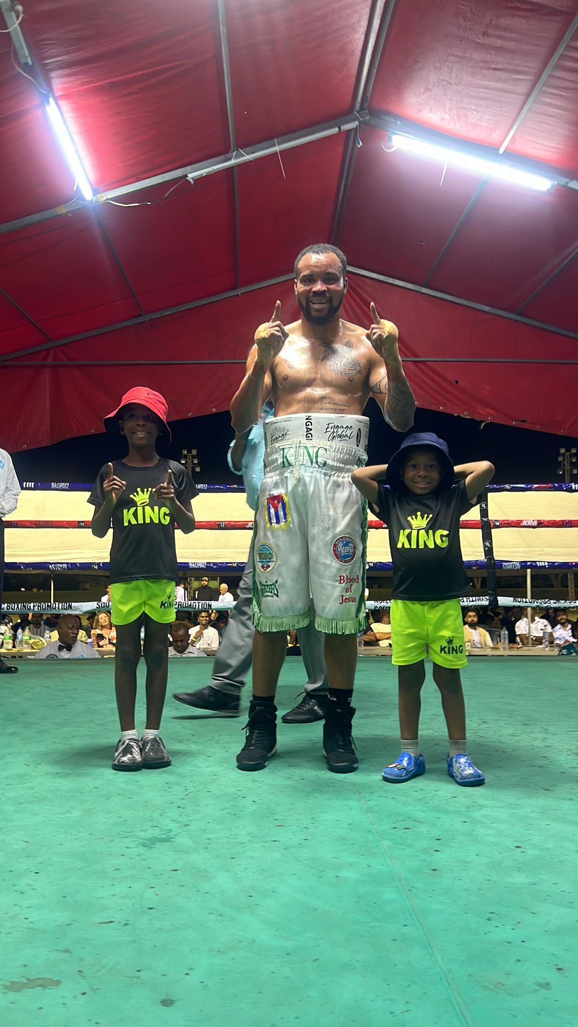 Nigerian Boxer King Davidson Defeats Fijian Champion, Moves Closer to IBO International Title Bout