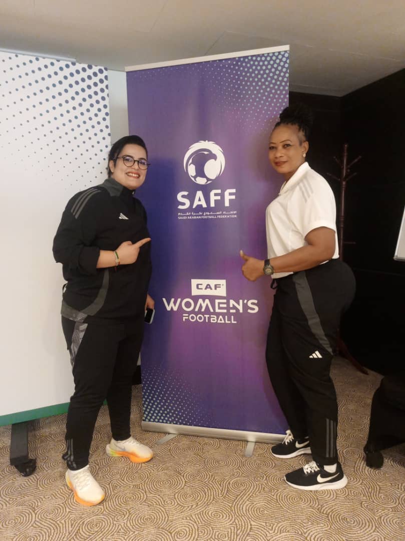 SAFF/CAF Women Coaches Workshop : Flamingos Coach Salutes NFF