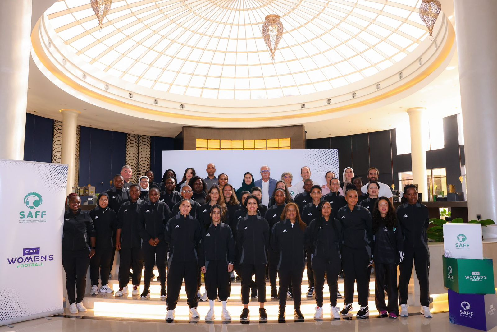 SAFF/CAF Women Coaches Workshop : Flamingos Coach Salutes NFF