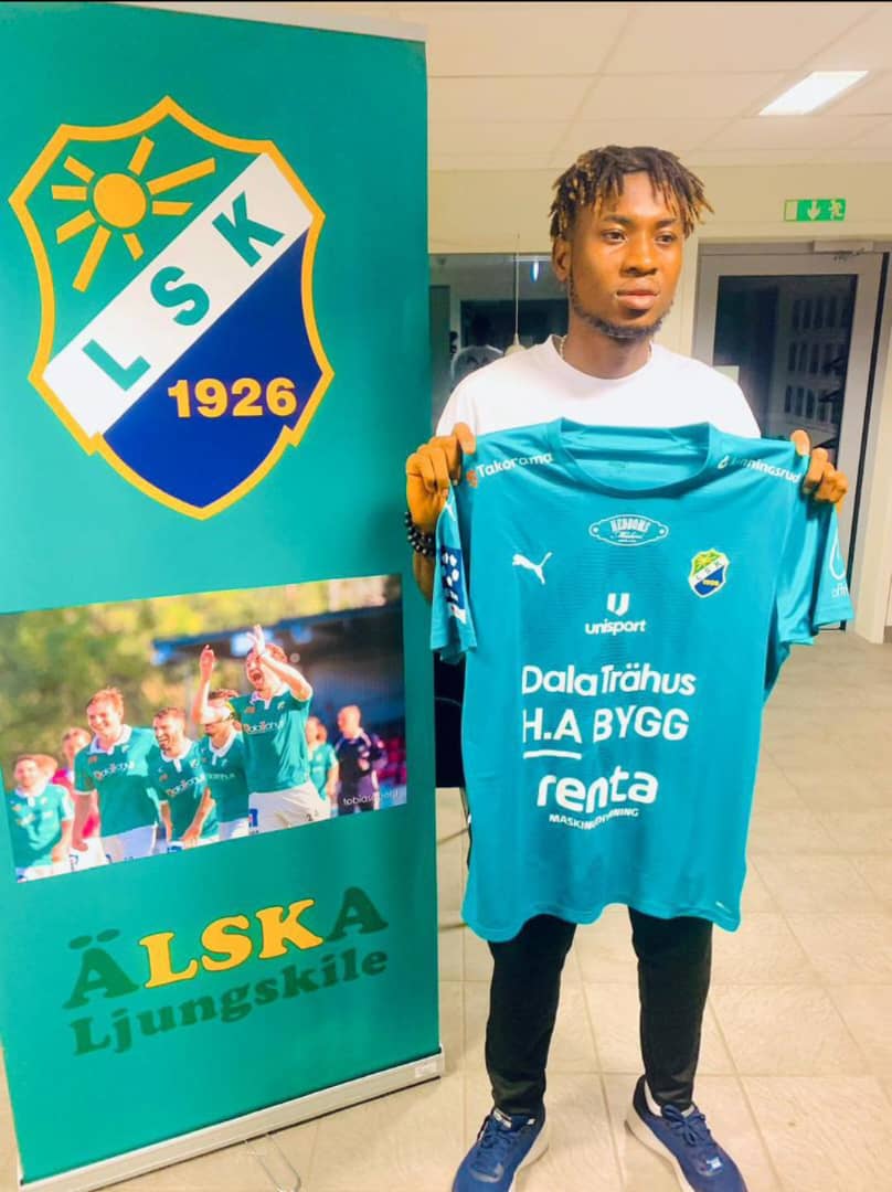 Swedish Club, Ljungkile SK Sign Edel FC Duo, Arinze Anya , Harrison Ofonime join