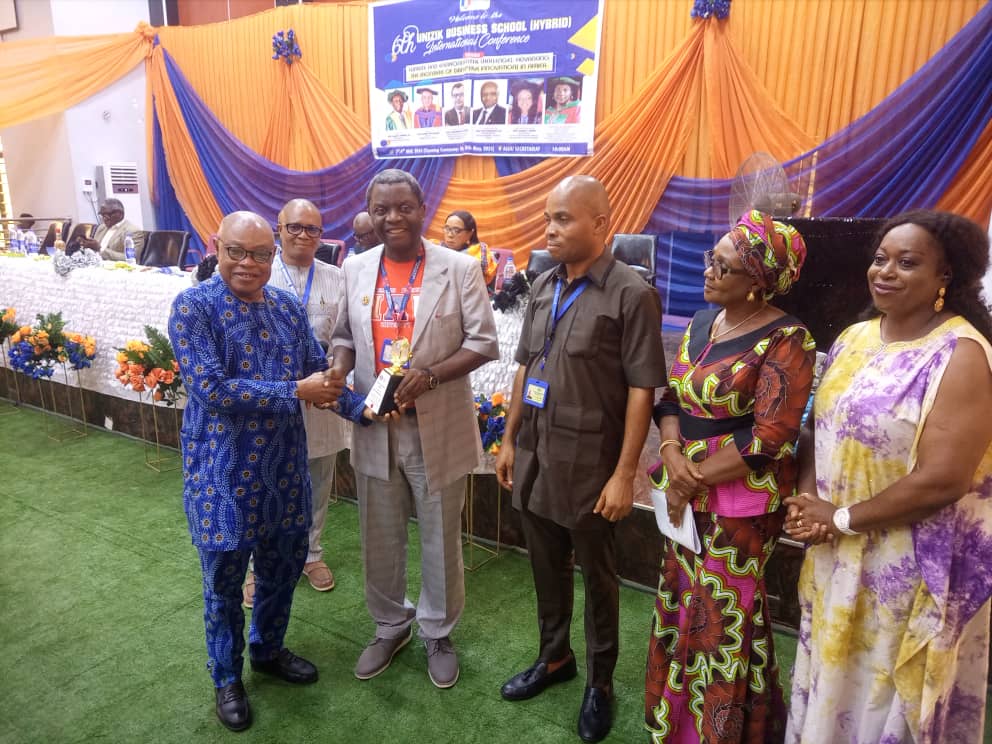UNIZIK Business School honours Esimone, Odibo and others on the Occasion of 6th Hybrid International Conference