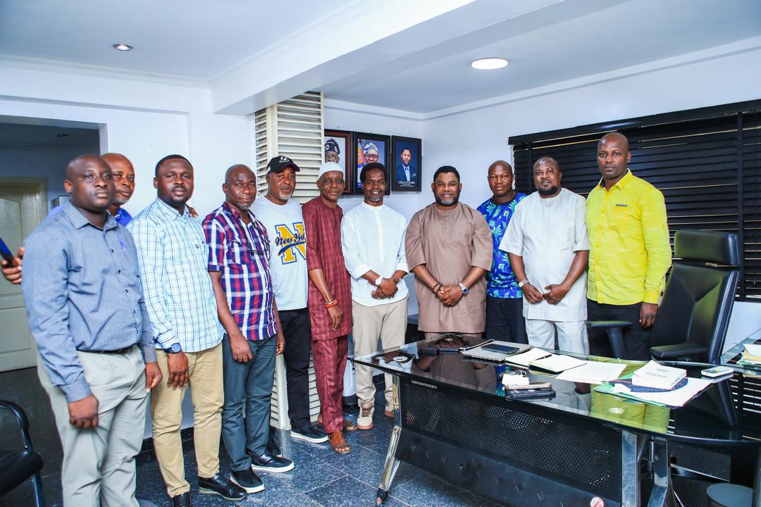 Lagos FA Board Visits DG Sports Commission