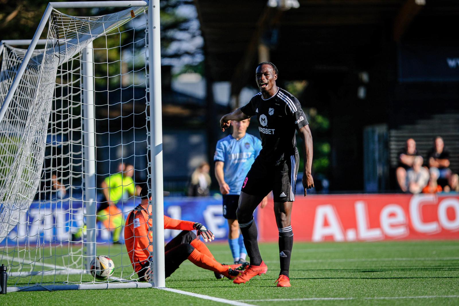 Nigeria U23 Striker Promise David Hits Brace in 2-0 Victory Against Kalev