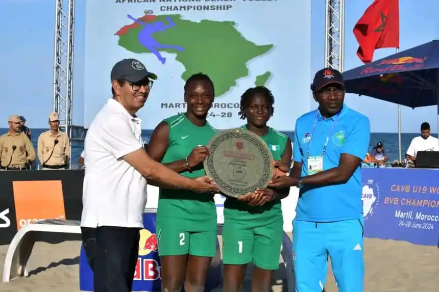 Nigeria Wins U19 Girls Beach Volleyball Nations Cup