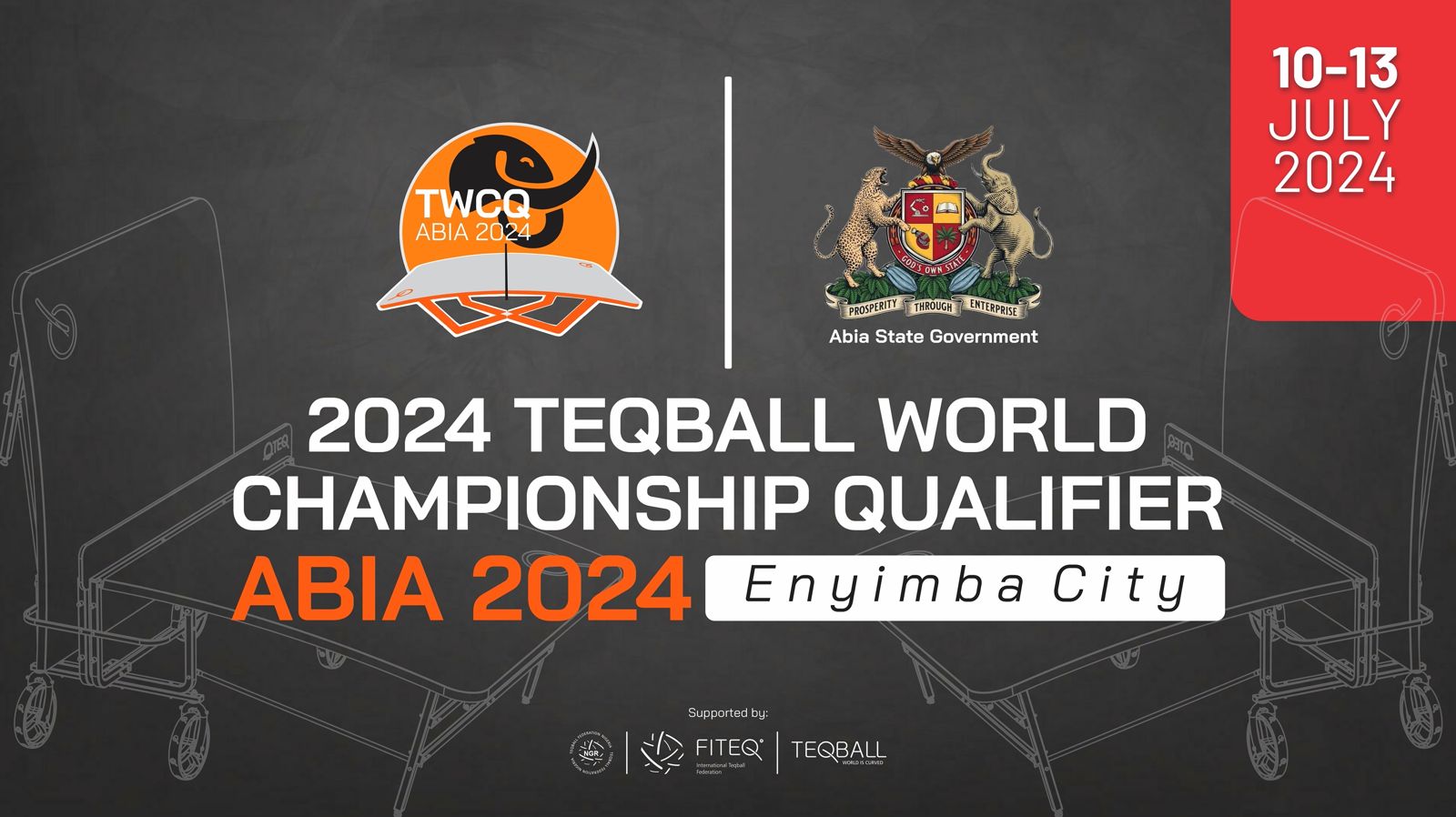 Teqball World Championship Qualifier - Abia 2024 Gets New Date