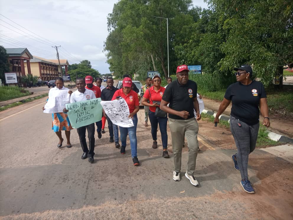 UNIZIK WADA Club holds University Wide Sensitization Ahead of 2024 World Drug Day Commemoration