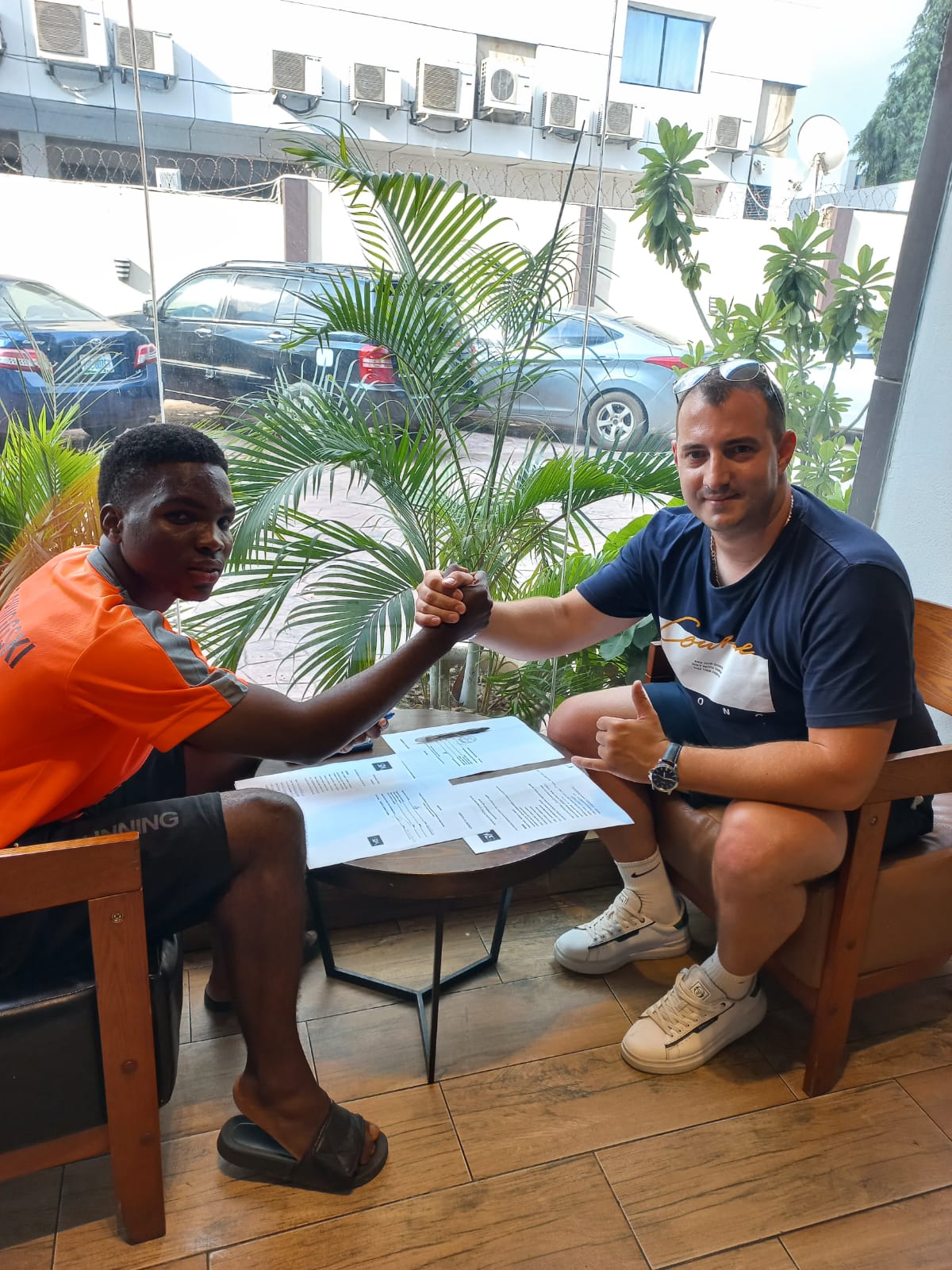 Ambrose Chidi Secures Visa, Ready for Trial in Serbia