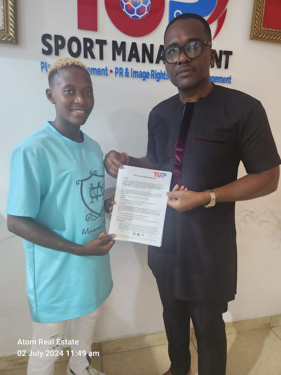 Breaking:    NWFL Top Scorer Folashade Ijamilusi Signs Management Deal With TopPro Sports