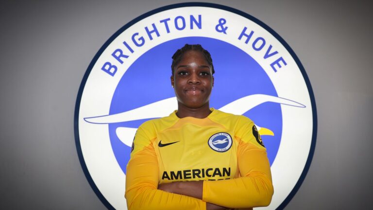 Brighton & Hove Albion Goalkeeper Eyes Super Falcons Jersey