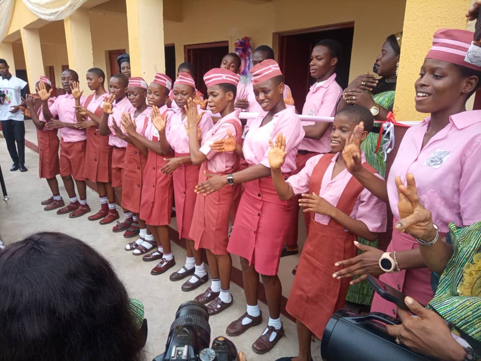 GPO Foundation donates dormitory and classroom blocks to School of Deaf in Onitsha