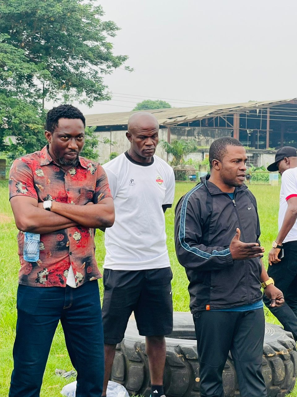 Ilechukwu Pays 2-Day Visit To Lagos Based Non-League Side G- Innovation FC