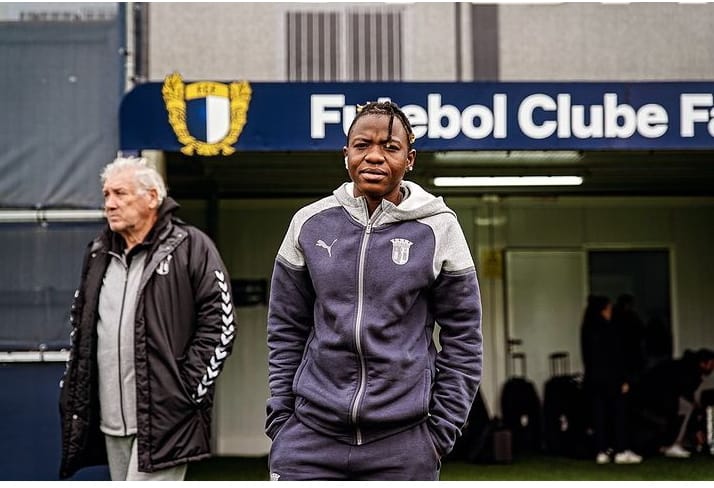 Nigeria midfielder Peace Efih joins Greek outfit from Sporting Braga