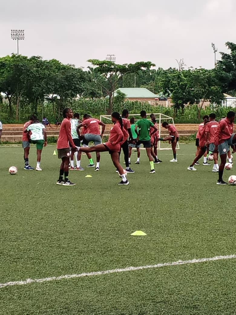 Stay focused, be disciplined and work hard for success  . Gusau counsels as Falconets intensify training for FIFA World Cup