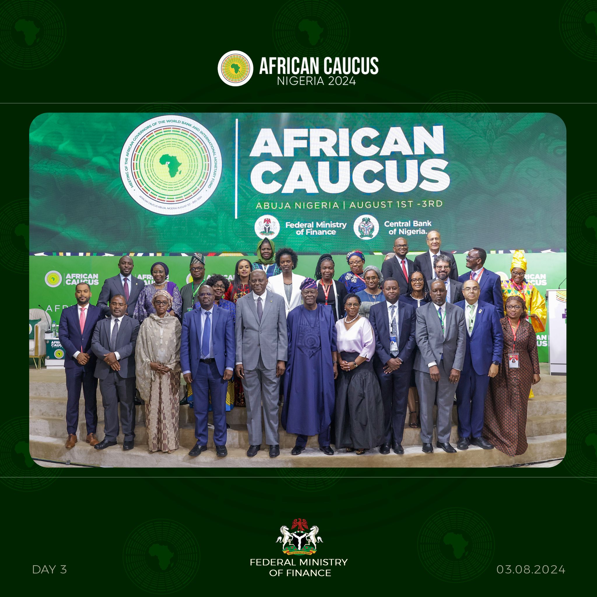 2024 African Caucus Meeting Concludes in Abuja