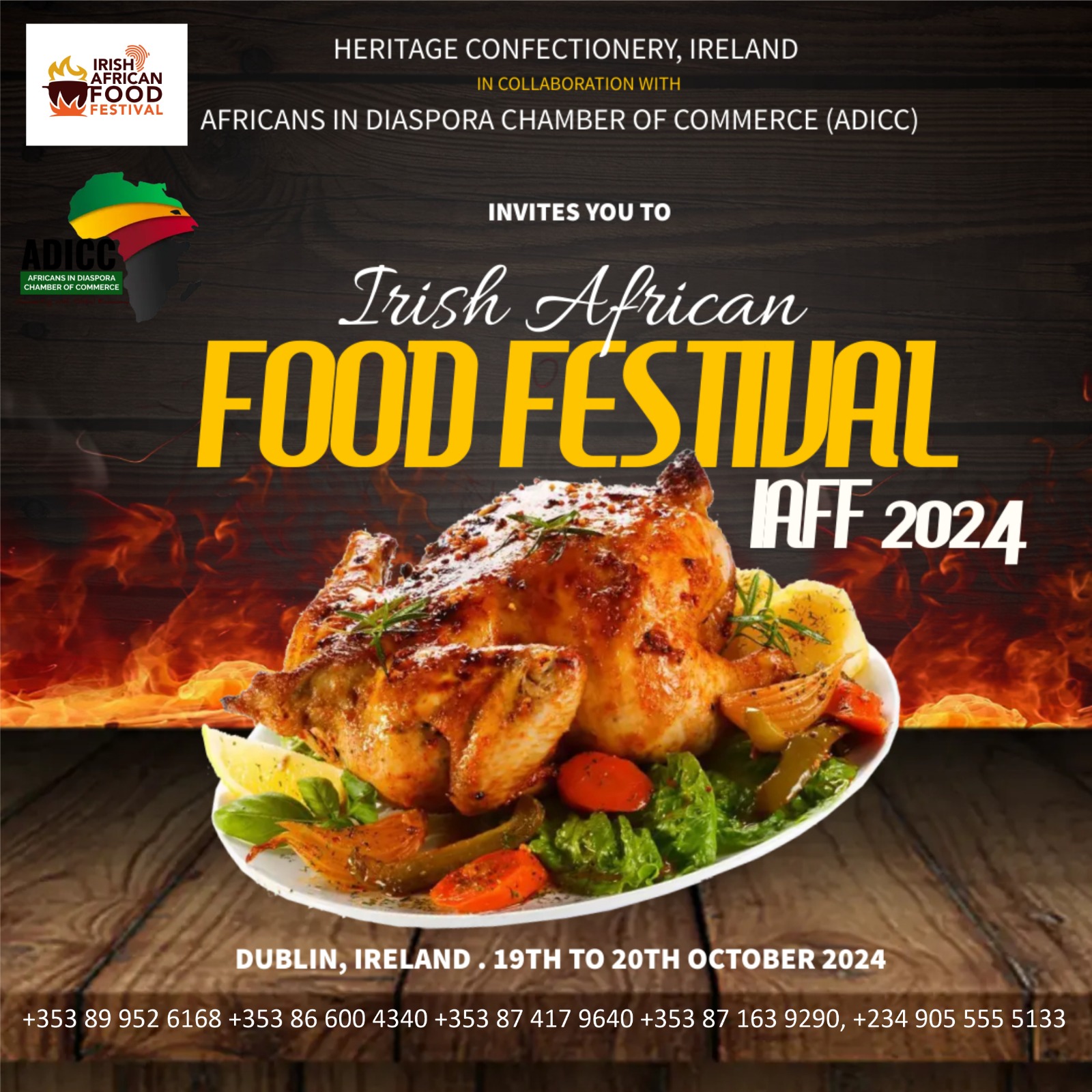 ADICC set for Irish African Food Festival