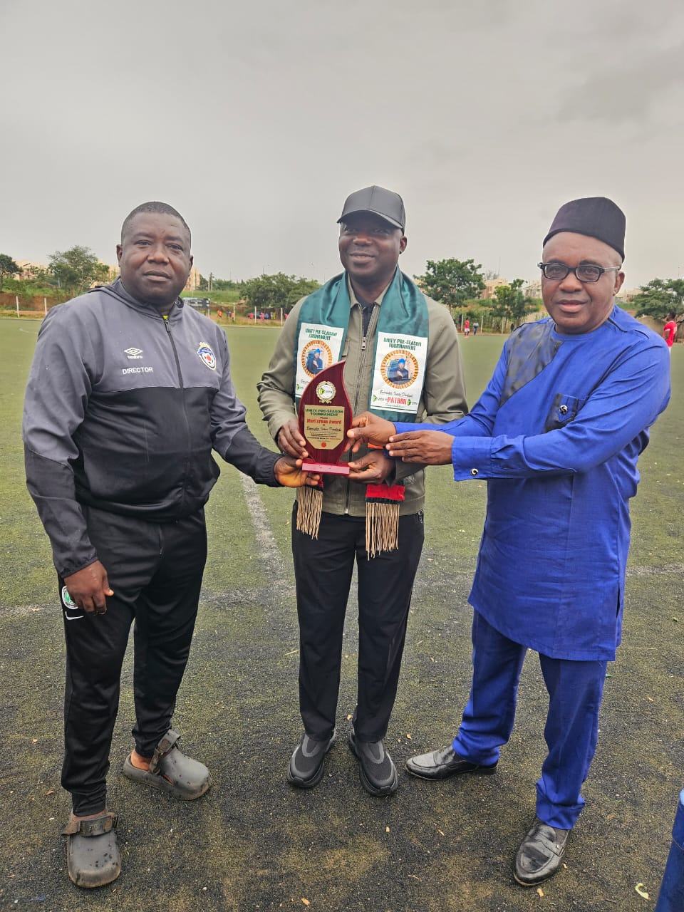 Barr . Danladi Inducted As Patron Of Unity Pre-season Tournament