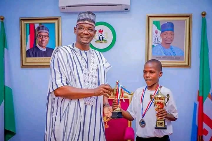 Governor Sule Congratulates Teenage Tennis Player , Ismail, Reaffirms Commitment To Sports Development In Nasarawa State.