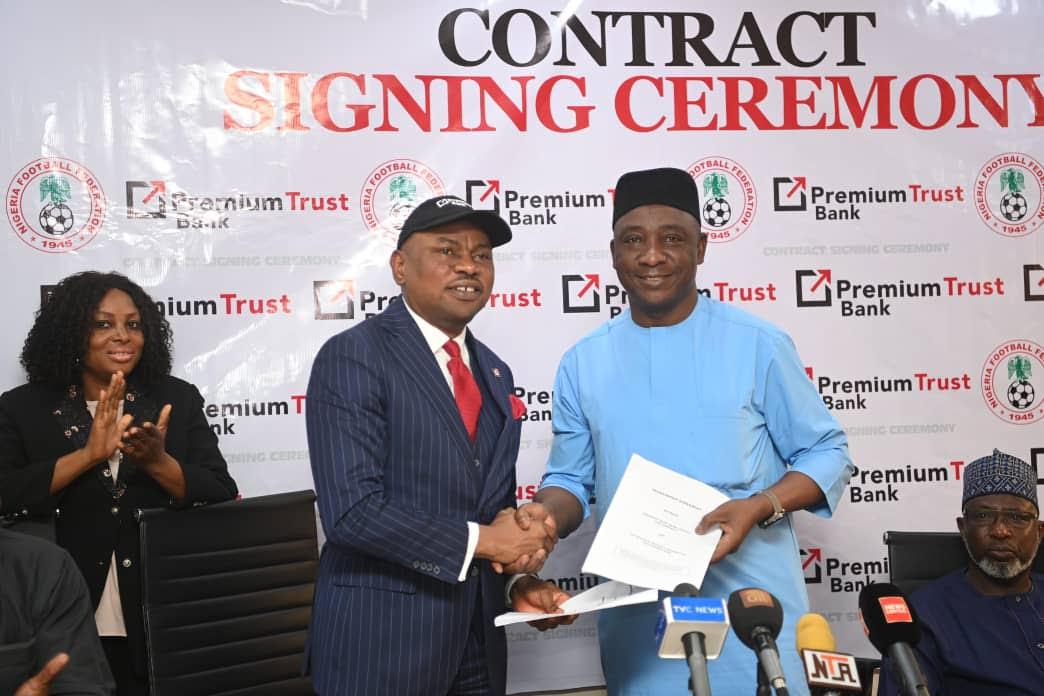 Premium Trust Bank Splashes N1.2B On NFF, National Teams After Penning A Four-Year Partnership Deal With NFF