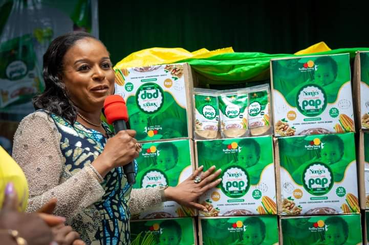 Soludo's Wife Unveils Natural Food Supplement for Malnourished Anambra Children