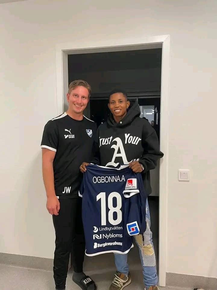 Transfer: Esther Ogbonna Joins Swedish Side, Scores On Debuts