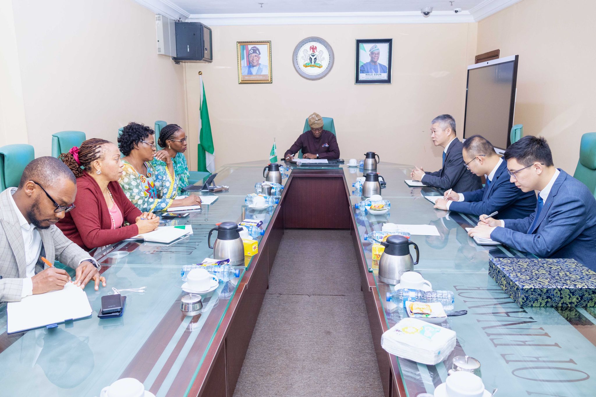 Wale Edun Meets Chinese Delegation, Discusses Enhanced Cooperation to Boost Investment Opportunities in Nigeria