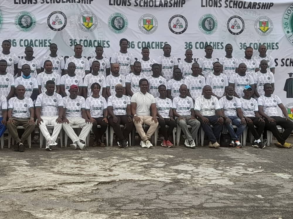 LSFA Boss Hajji Gafar Sponsors 36 Lagos State Coaches For Training At NIS