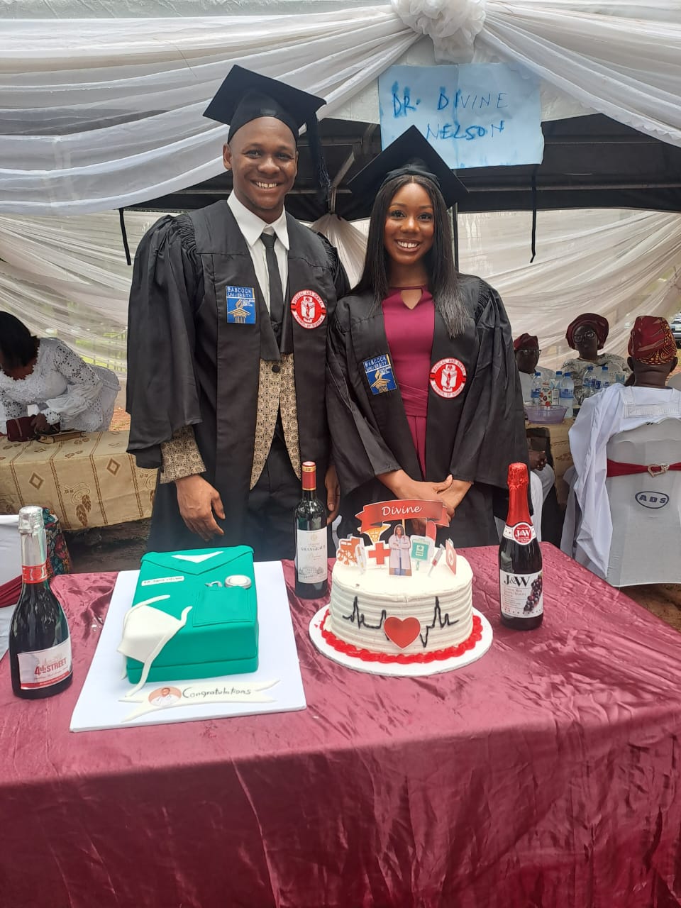 Nelson siblings, Divine and Dave Join Medical Profession as Babcock University Inducts  92 New Doctors