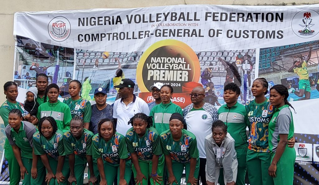 Nigeria Customs Reaffirms Commitment to Youth Development Through Sports, Backs National Volleyball Premier League