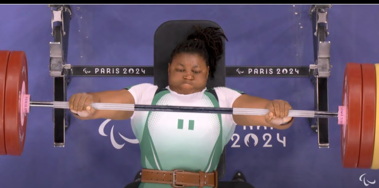 _Nigeria's Folashade Oluwafemiayo Shatters Powerlifting Record, Wins Gold at 2024 Paralympics_