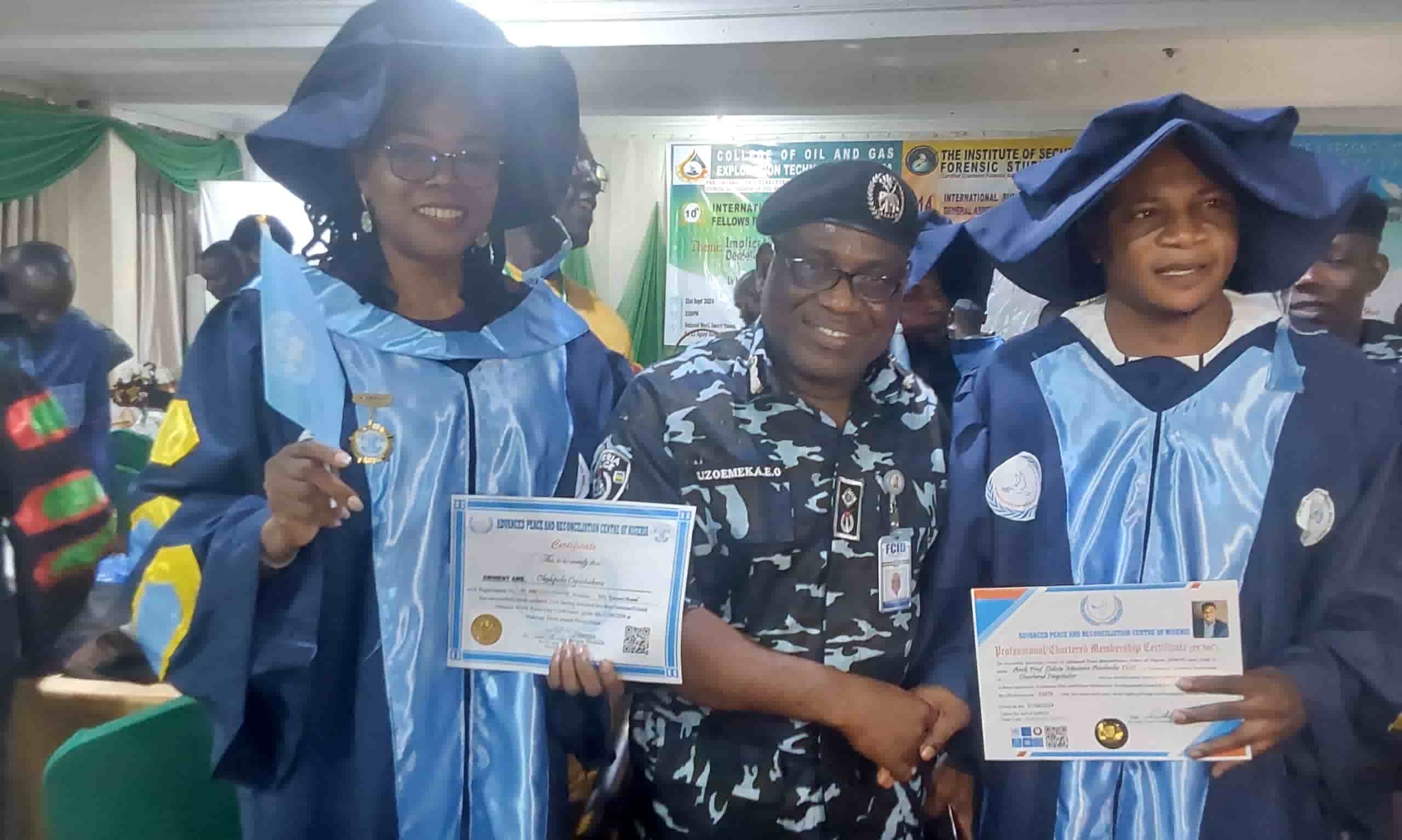 Prof. Maurice Azubuike Odiete bags multiple International awards in Abuja