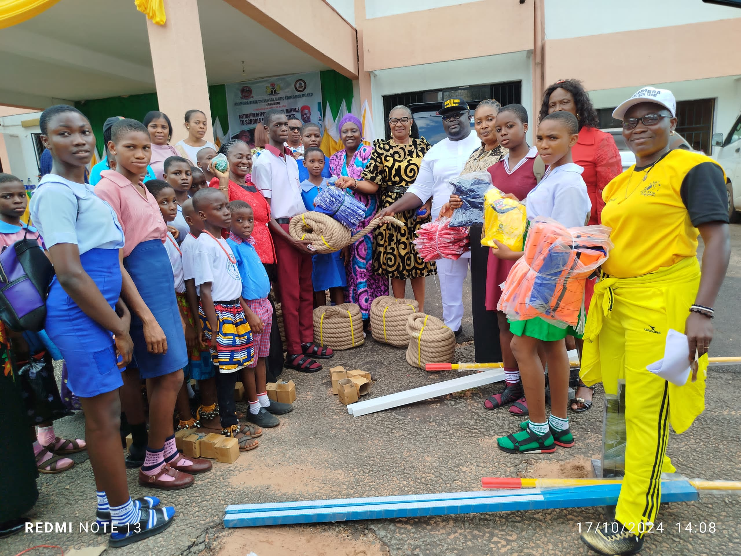 Anambra State Universal Basic Education Board, Begins Distribution of Sports Equipment to Schools