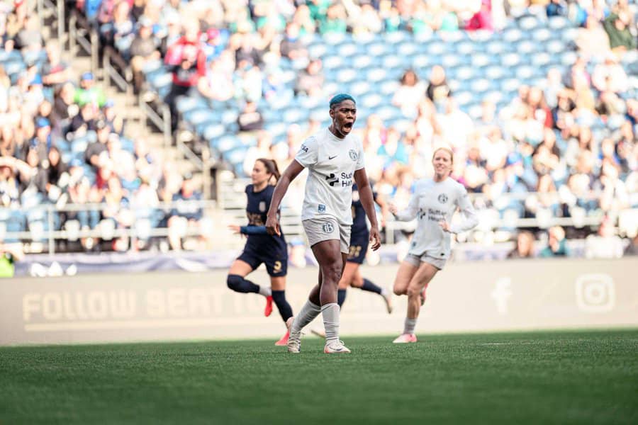 Asisat Oshoala Shines as Bay FC Secures Victory Over Seattle Reign