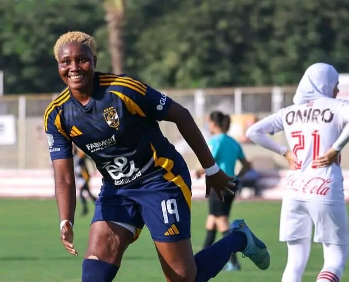 Charity Reuben Makes History in Cairo Derby, Leads Al Ahly to Victory