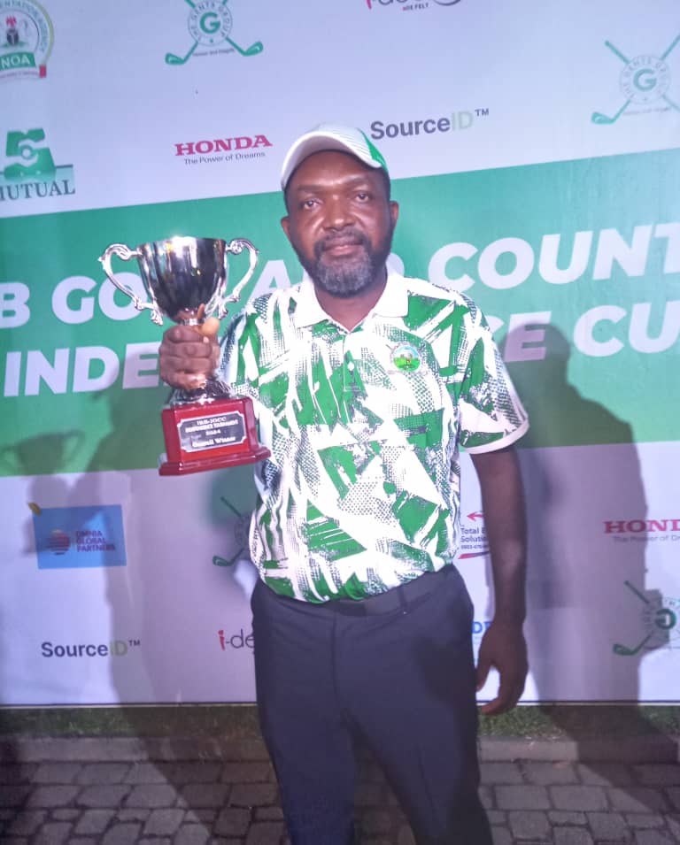 Okonofua Emerges Champion at 2024 IBB Independence Golf Tournament