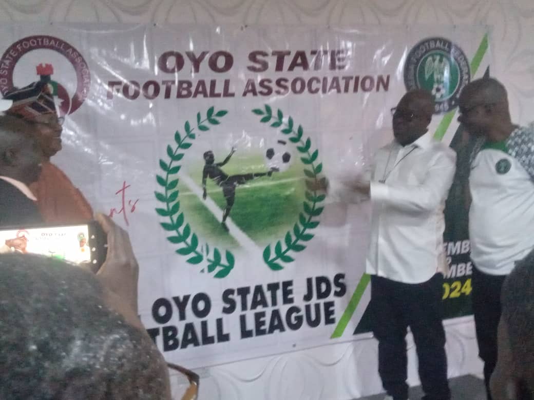 Oyo State FA Unveils 2024 Jubril Dotun Sanusi League (JDS) Logo