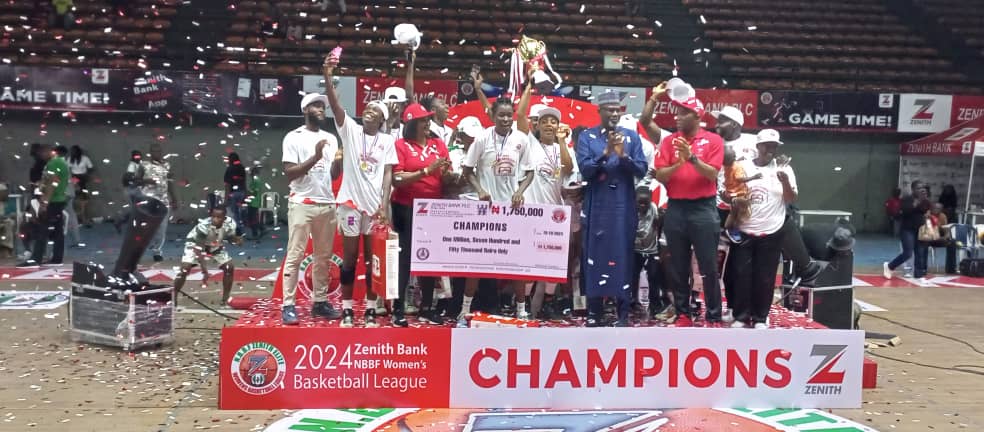 Zenith Bank/ NBBF Women's Premier Basketball League:     NBBF Praises Sponsor, Clubs and Stakeholders For A Successful Conclusion of the 2024 Nigeria Premier Basketball League.