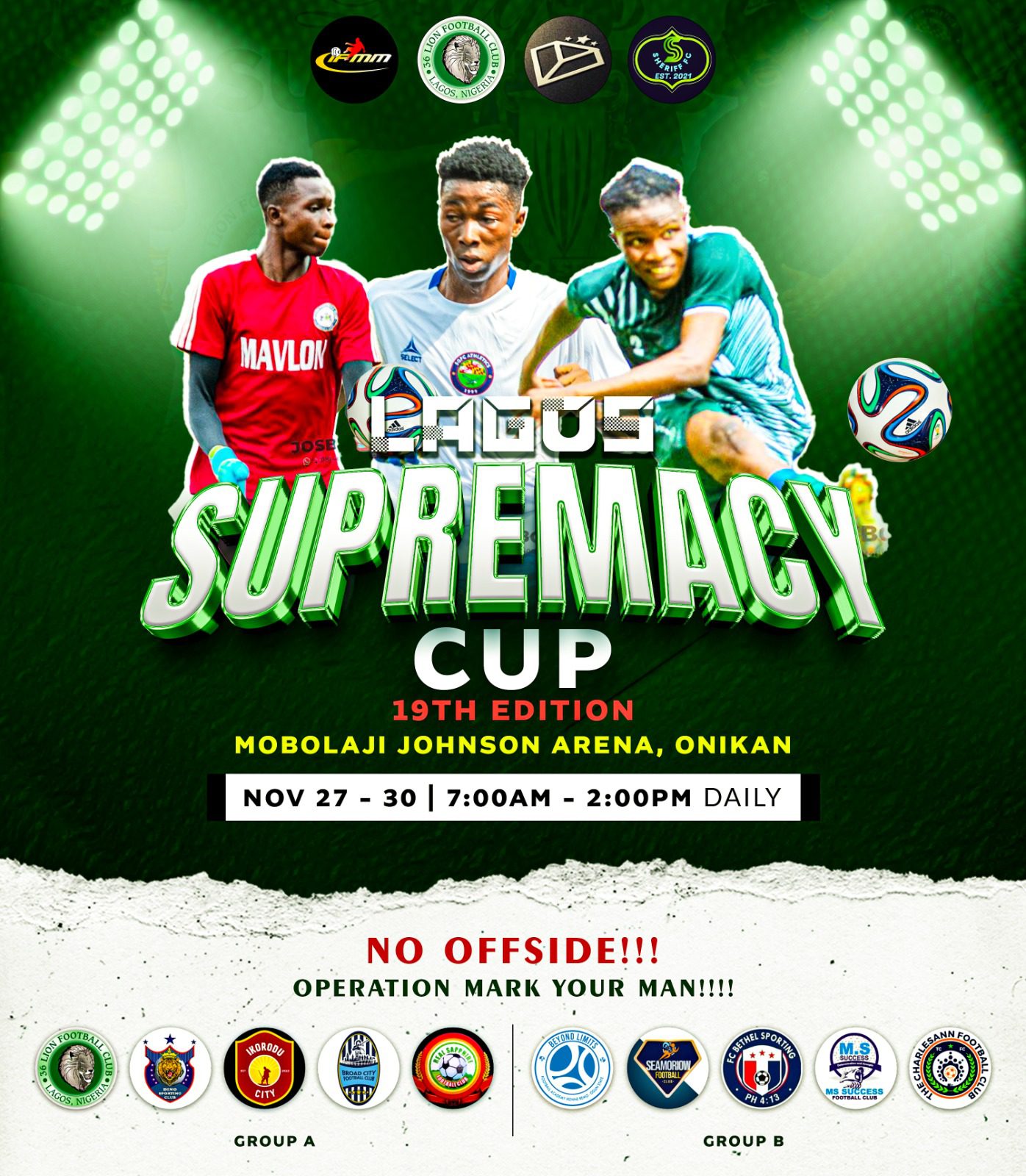 19th Lagos Supremacy Cup Returns, Showcasing Youth Talent and Global Opportunities