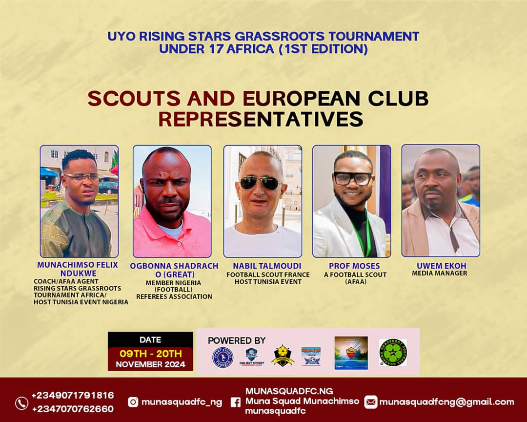 Akwa Ibom Grassroots Scouting Tournament Gets Nov.9--20 Kick Off Date