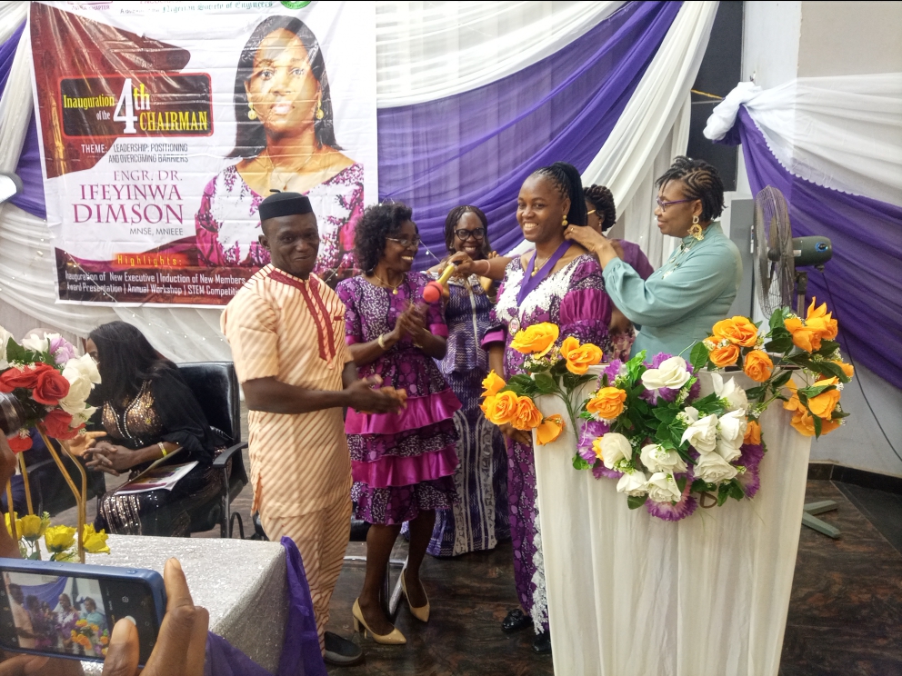 APWEN Awka Chapter Installs Engr. Dr. Dimson As Her 4th Chairman, Inaugurates New EXCO