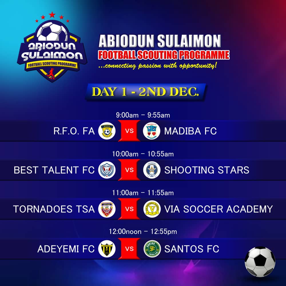 Best Talent Storms Ibadan to Tackle Shooting Stars, Madiba, Others in Top Scouting Programme