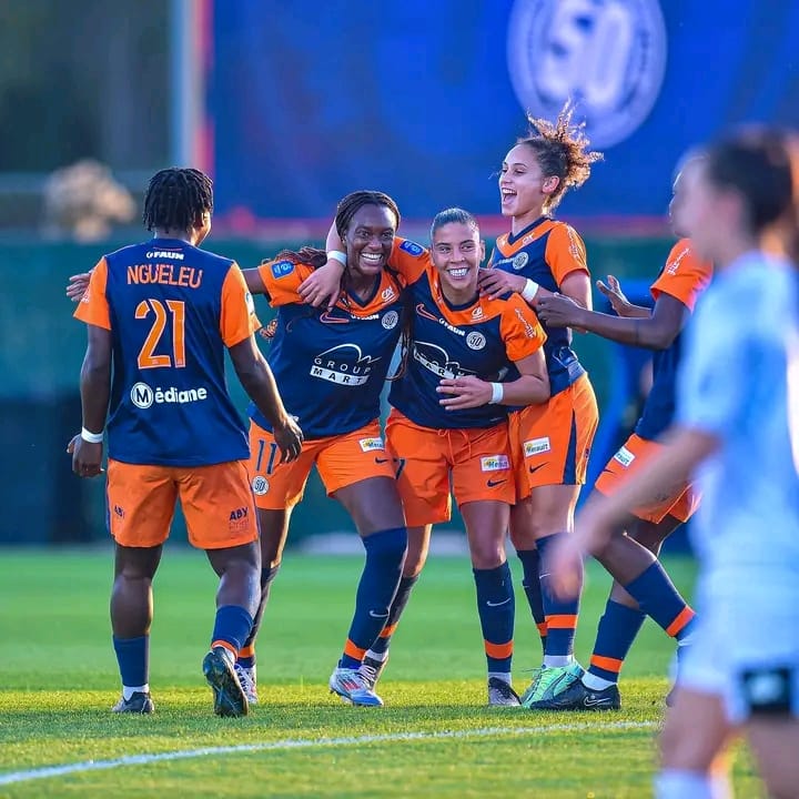 Ifeoma Onumonu Scores First Goal in Montpellier’s 7-0 Victory Over Guingamp