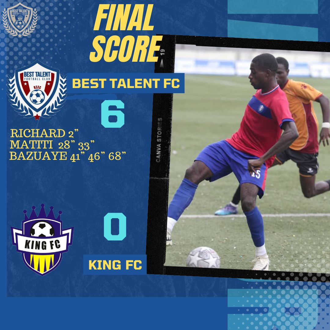 Isaac Basuaye is a Phenomenon Goal Scoring Machine, Records 14 goals in 4 Matches as Best Talent FC Battered King FC 6-0*