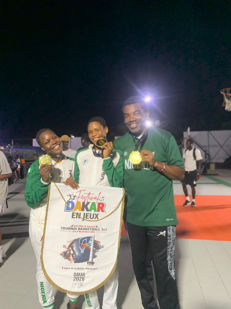 Nigeria Basketball 3v3 U16 Girls Claims Gold in Senegal