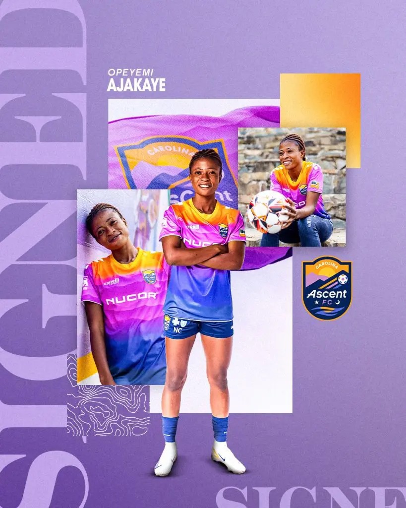 _Nigerian Striker Opeyemi Ajakaiye Joins Carolina Ascent FC on Loan_