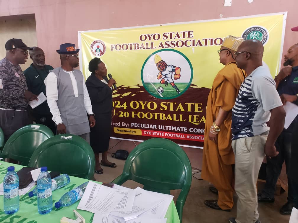 Organizers Unveil 2024 Oyo State GSM U-20 Football League Logo in Ibadan